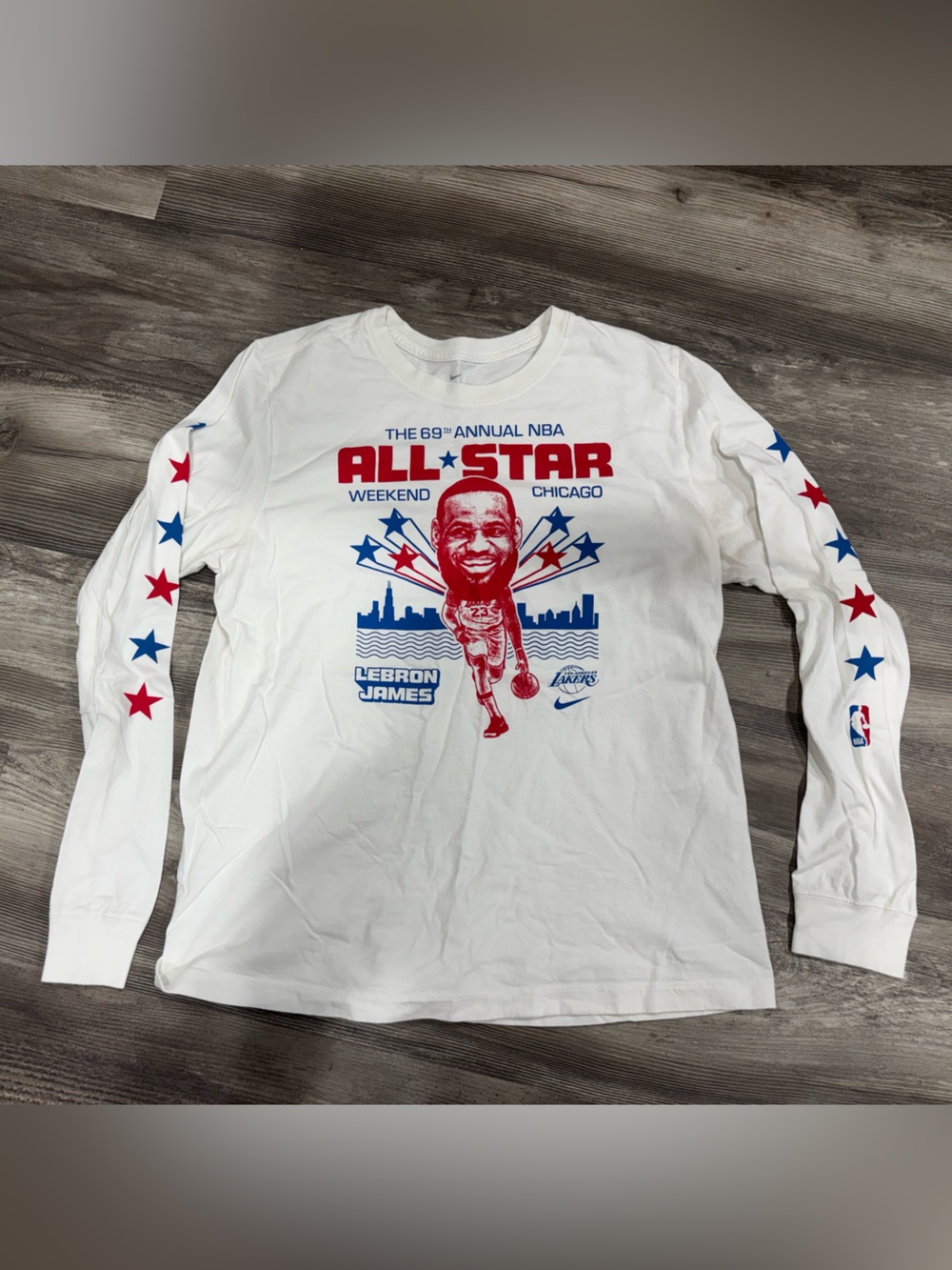 LeBron James - Nike Long-Sleeve - 69th All-Star Game Graphic Tee